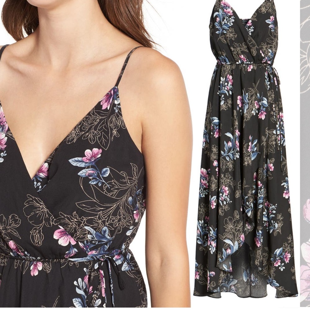 Soprano Wrap Maxi Dress